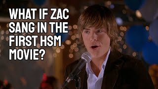 Start Of Something New With Zac Singing As Troy