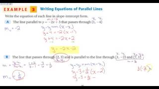 3-6 Lines in the Coordinate Plane Part 2
