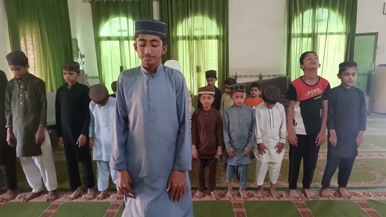 مغرب کی جماعت کا طریقہ۔