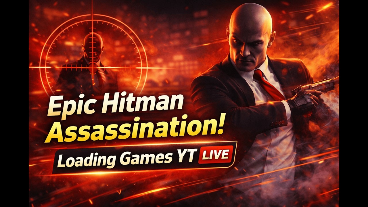 Hitman Assassination Mission Gameplay | Live & Tips by Loading Games YT