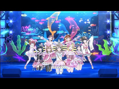 【スクスタ】Aqours　恋になりたいAQUARIUM　全員初期URカラーバリエーション衣装　MV