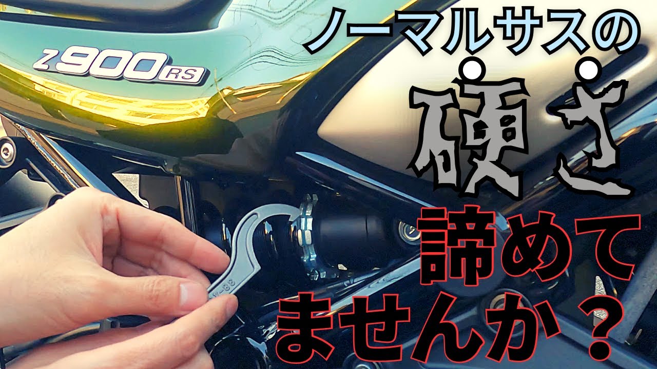 Z 900 r s 純正リアサス