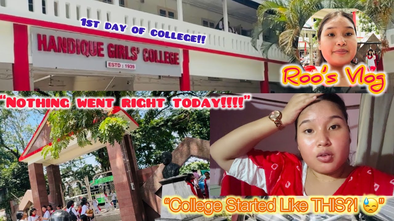 “Nothing Went Right on My First Day of College 😩” 