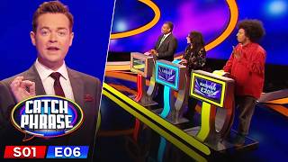 Only the Top 1% Can See the Hidden Clues! | Celebrity Catchphrase Season 1 Episode 6