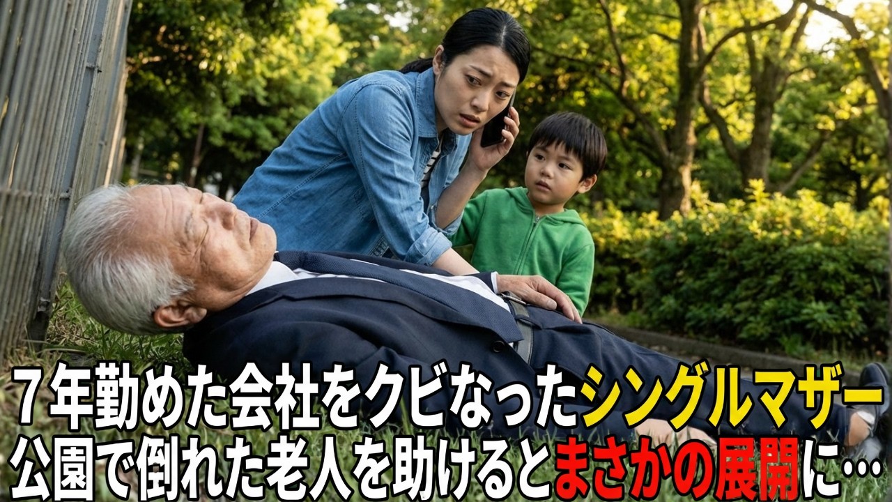 7年働いた会社を突然クビになったシングルマザーの私。「子どもがいると困る」と何度も断られ...ようやく決まったパート先に社長が来たら衝撃の展開に…【感動する話】