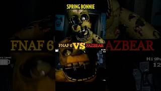 UNWITHERED vs FNAF 6 😱 #fnaf #scary