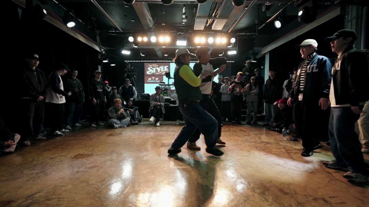 SHOW YOUR STYLE vol.2  All Style 2on2 battle audition 2 A10 Gay の Funk-初戀EEOO vs B27 整組板掉