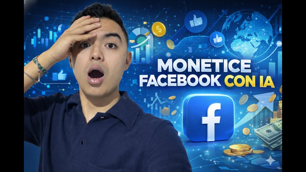 Cómo MONETIZAR Facebook con IA (Paso a Paso en 2026) RAPIDO Y FACIL MENOS DE UN MES