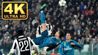 Cristiano Ronaldo kop na kole vs Juventus | CL sezóna 17/18 | 4K ULTRA HD |