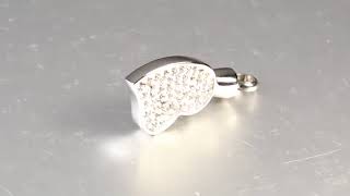 Marlary Wholesale Lovely Design Together Forever Cremation Ash Urn Necklace