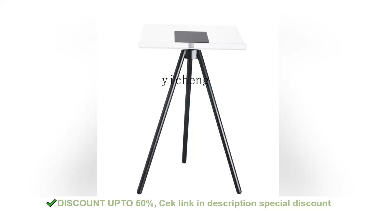 Tqh Open the Display Stand Floor Acrylic Bookstore Photo Album Flip Reading Big Book Stand Tripod Ma