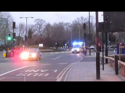 South central ambulance service- Brand new Mercedes Benz sprinter on emergency call.