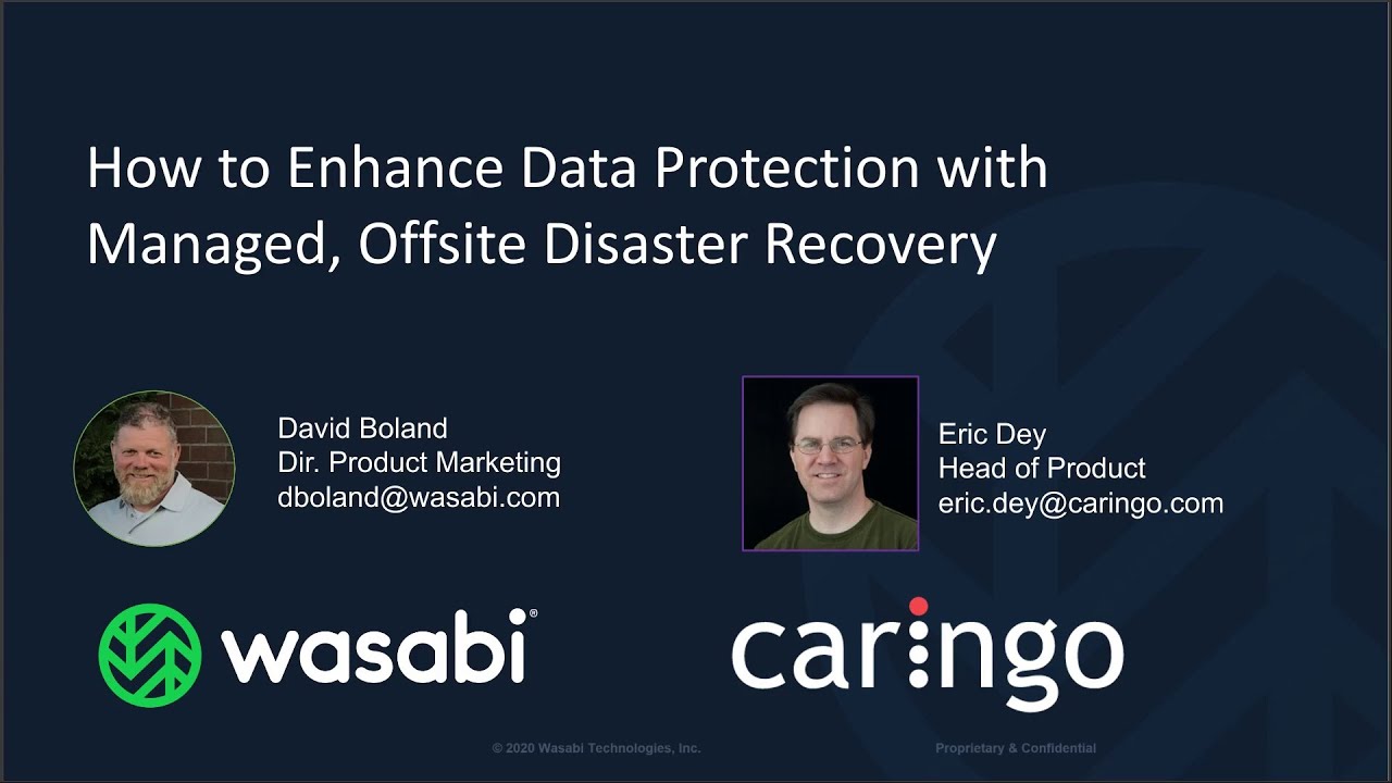 How to Enhance Data Protection with Managed, Offsite Disaster Recovery
