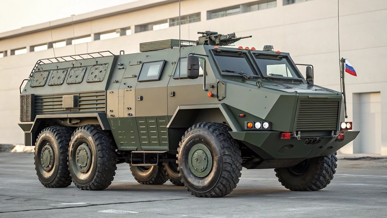 Название:БАЗ-6909 «Вощина-1» — мощный гигант российской военной техники