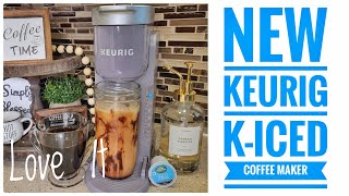 NEW Keurig K-Iced Coffee Maker K-Cup Review