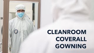 Cleanroom Coverall Gowning Procedure