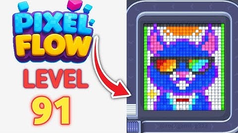 Pixel Flow Level 91 Walkthrough