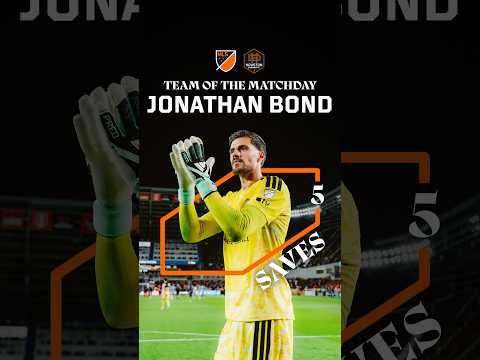 Jonathan Bond named to Team of the Matchday 😤 #shorts | Houston Dynamo FC