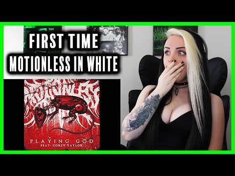 FIRST TIME listening to MOTIONLESS IN WHITE ft COREY TAYLOR "Playing God" REACTION