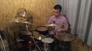 Jace Chan - UNBORDERED Live - 收聲多謝 - Drum Cover