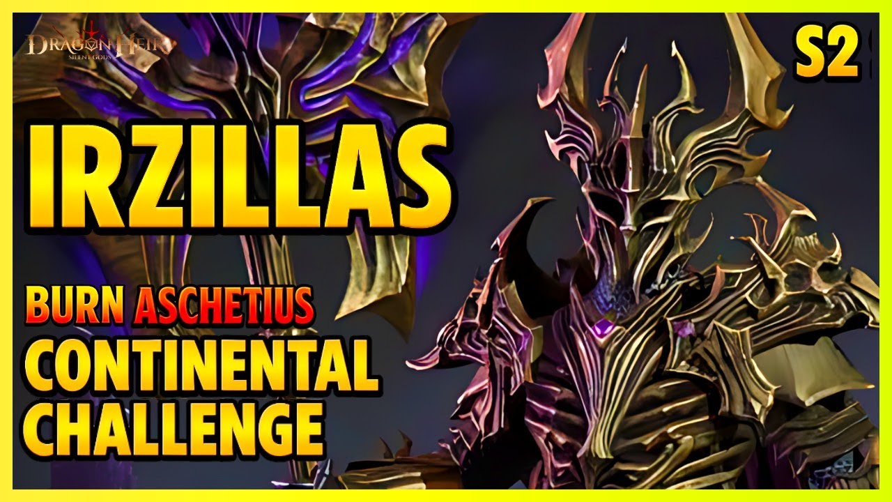 [Тест SV S2: CC] Burn (С Ашетиусом) против Ирзилласа | Dragonheir: Silent Gods x Dragonstride