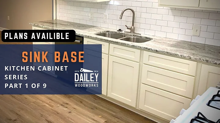 How to Build a Sink Base - Kitchen Cabinet Series ...
