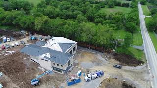 Fire Station 8 Construction Project Progress, May 25, 2021