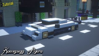 Minecraft Koingsegg Agera Tutorial