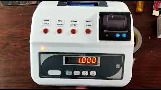 Receipt Printing Weighing Indicator With Bluetooth MAC ID for Android Mobile App Integration screenshot 1