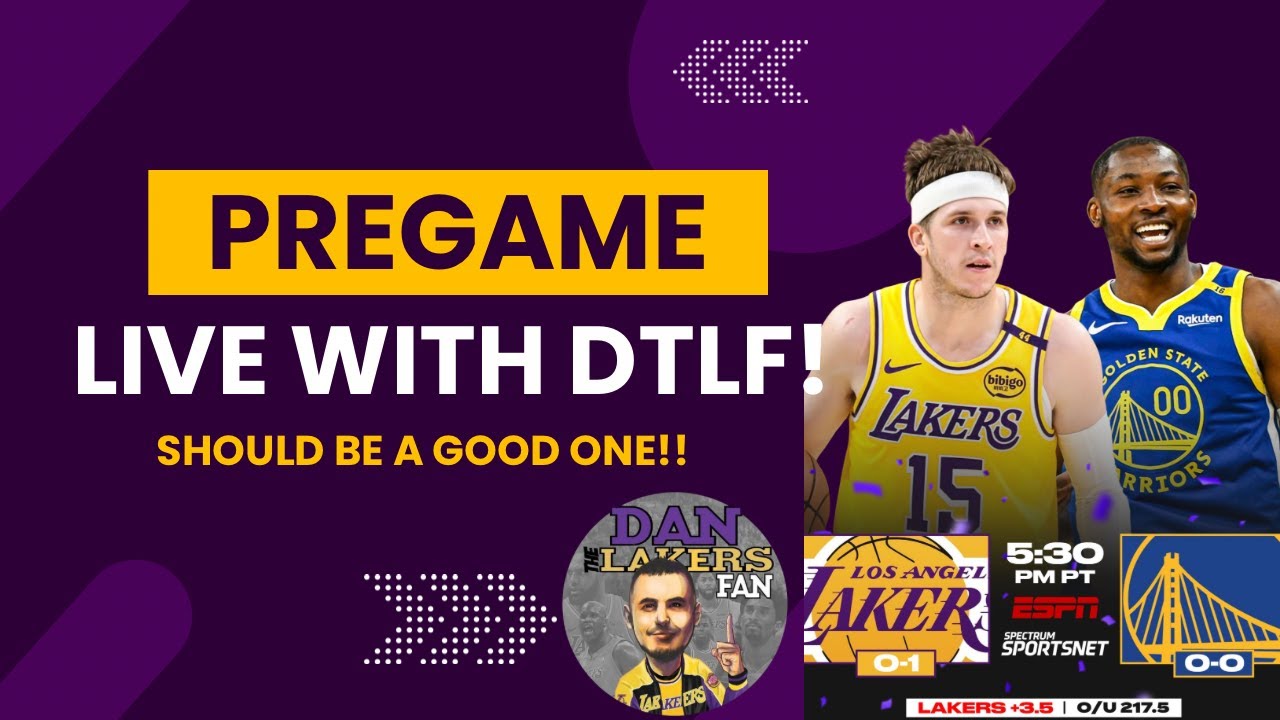 ПРЕДСЕЗОННАЯ ИГРА LAKERS VS WARRIORS В ПРЯМОМ ЭФИРЕ С DTLF!