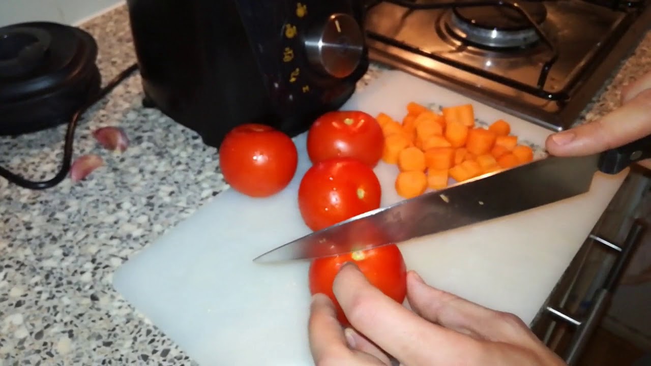 Creamy tomato soup, cooking blender style! YouTube