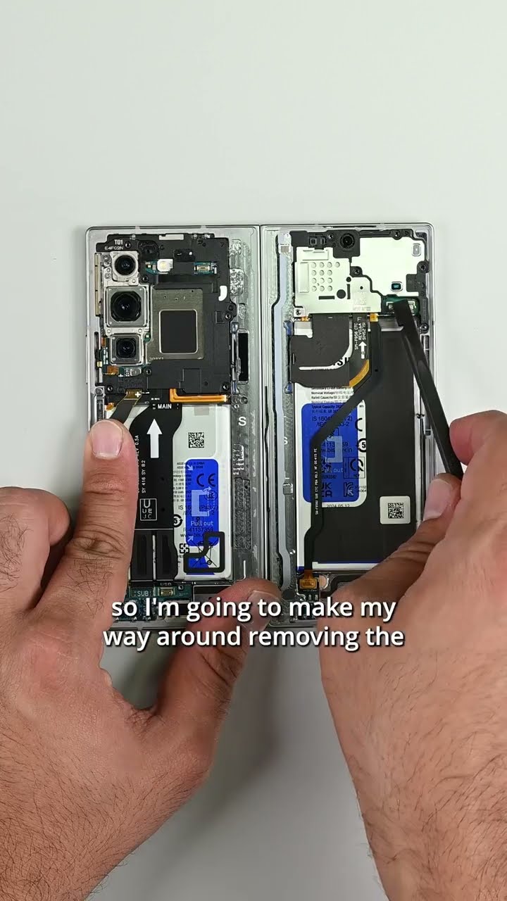 Samsung Galaxy ZFold 6 Teardown #samsung #smartphone #teardown