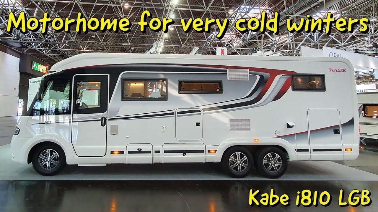 Motorhome built for very cold weather camping. Swedish RV built for
