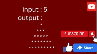 Core Java, Pattern Programs, Pattern 2