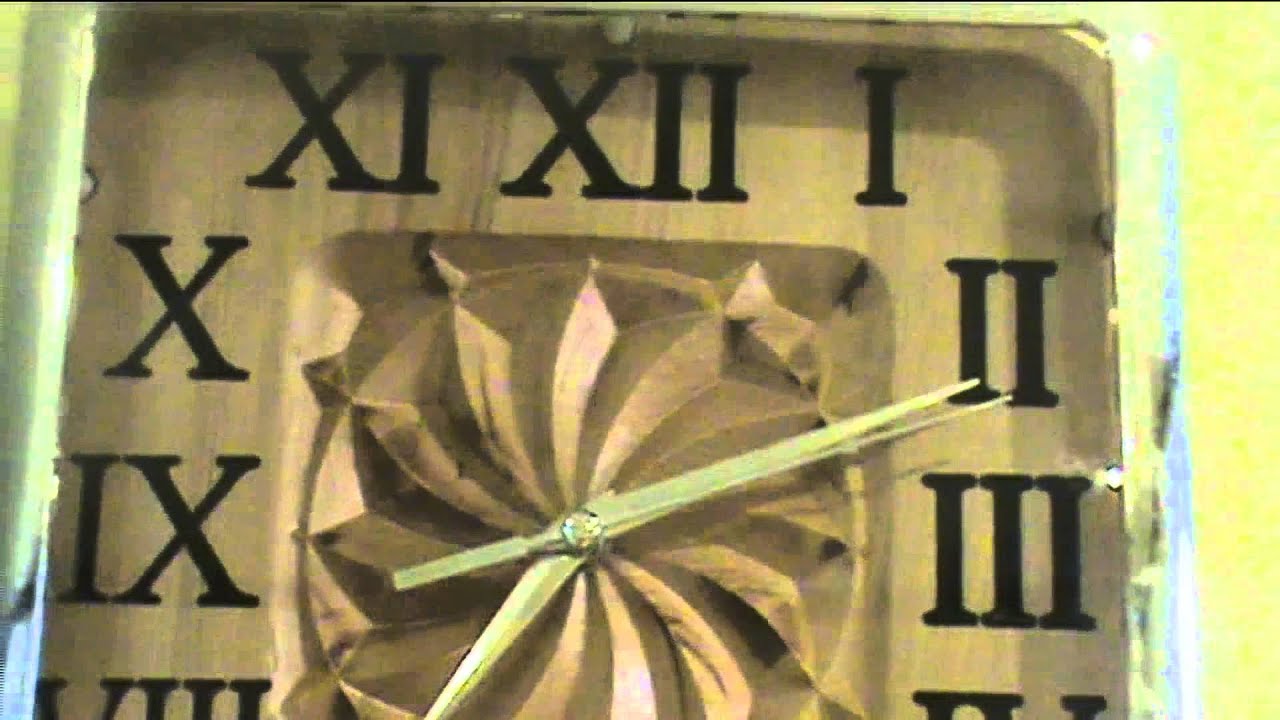 CNC ROUTER -TALLADO DE RELOJ EN MAÑIO.mkv - YouTube
