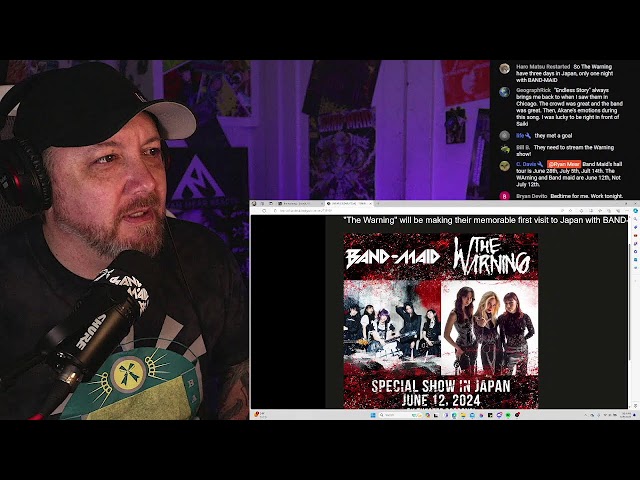 BAND-MAID - Endless Story (LIVE at Yokohama Arena) - Ryan Mear Reacts class=