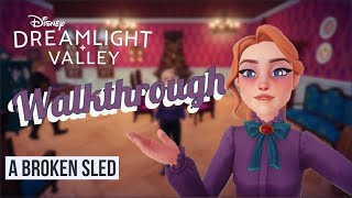 A Broken Sled! – Gameplay – Walkthrough – Disney Dreamlight Valley