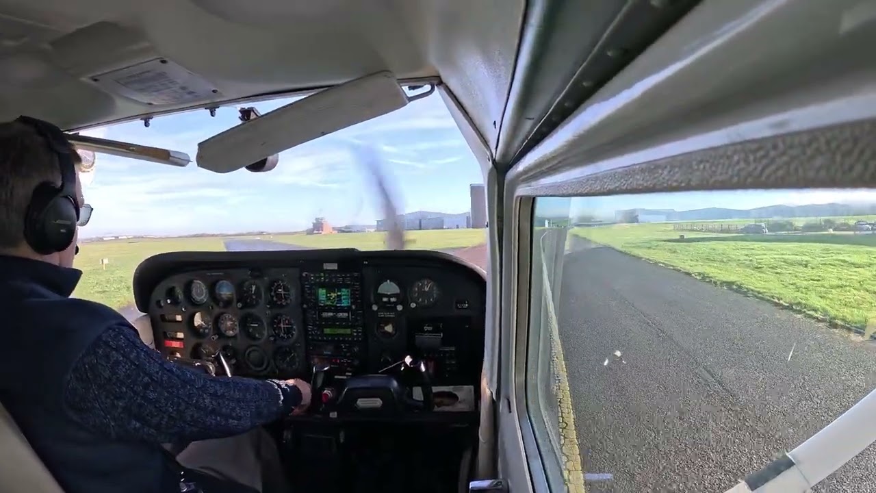 Cessna 172 | Full Flight | 4K | Worcester and Evesham (Jan 2026)