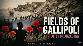 Fields of Gallipoli | ANZAC Day Tribute Song | Australian Country Rock Remembrance Anthem