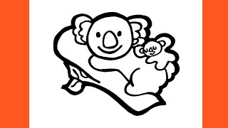 Comment Dessiner Un Koala Youtube
