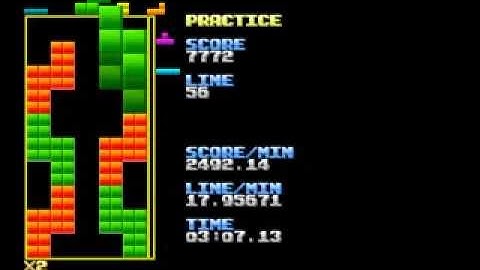 Tetris Pattern - Big Mode Alternating S and Z