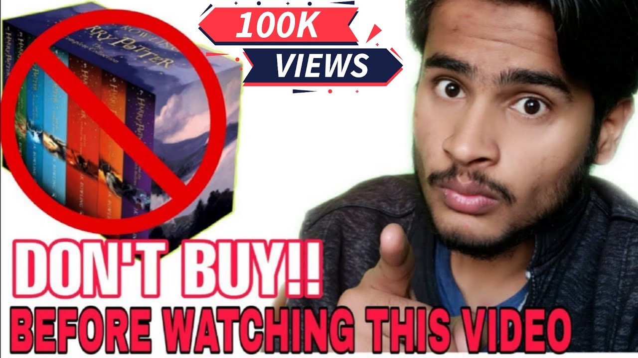 REVIEW -: HÁRRY PØTTÈR BOOKS SET|| SHOULD YOU BUY THIS? || BY LUV KAUSHIK || The Books Unboxer