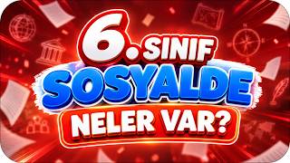6. Sınıf Sosyalde Neler Var ❓Bu Yıl Öğreneceklerini Kaçırma🎯
