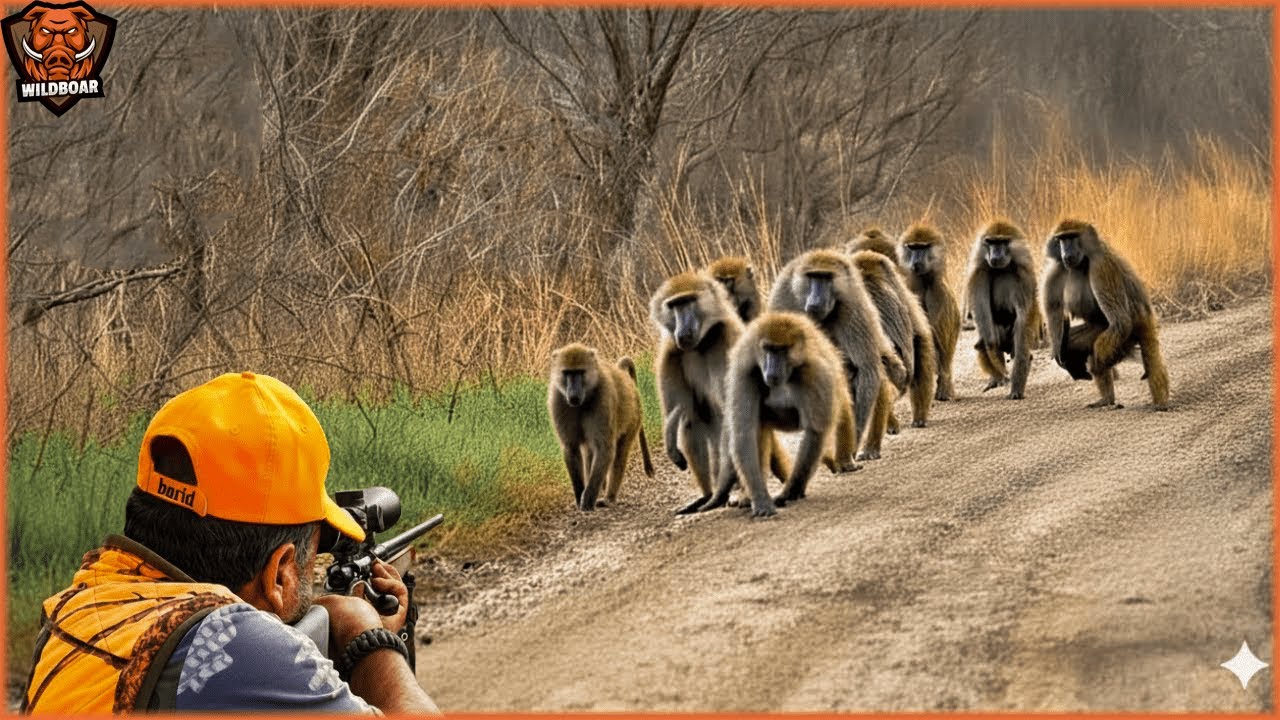 How Hunters Against Ferocious Monkeys and Baboons in South Africa | Invasive Species