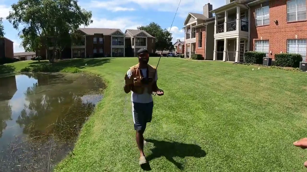 Run into local Anglers #fishing #bassfishing #bank#ponds