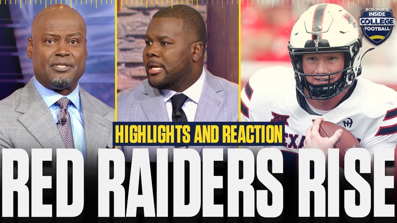 Texas Tech Dominant in 34-10 win over Utah | Inside College Football | Highlights & Reaction