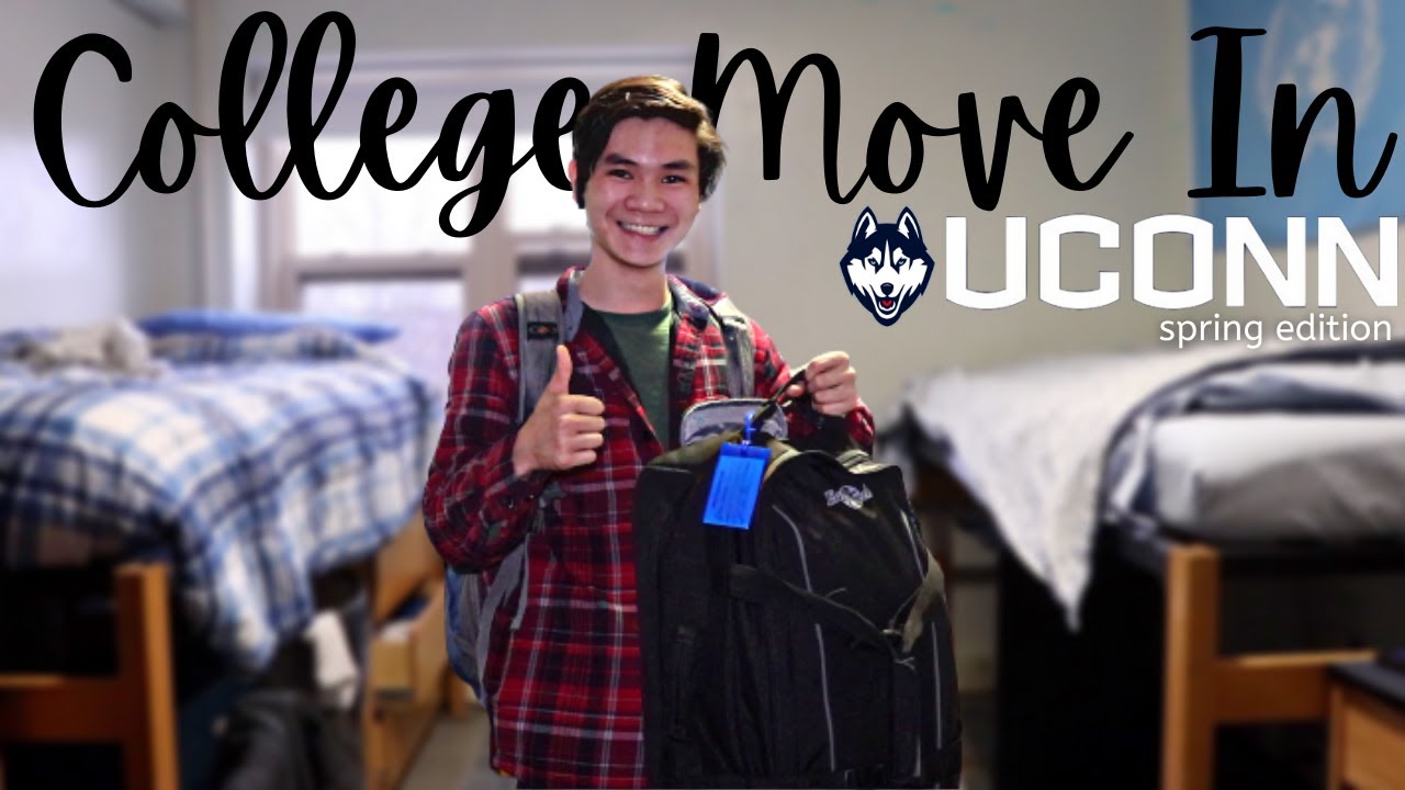 UConn Move In Freshman Spring Edition YouTube