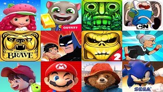 Strawberry Shortcake BerryRush VS Talking Tom Gold Run Temple Run Adventure Time Run Boboiboy Galaxy screenshot 4