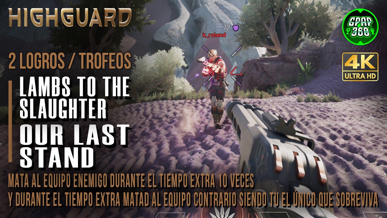 Highguard | 2 Logros / Trofeos: Lambs to the Slaughter y Our Last Stand (Matar en tiempo extra)
