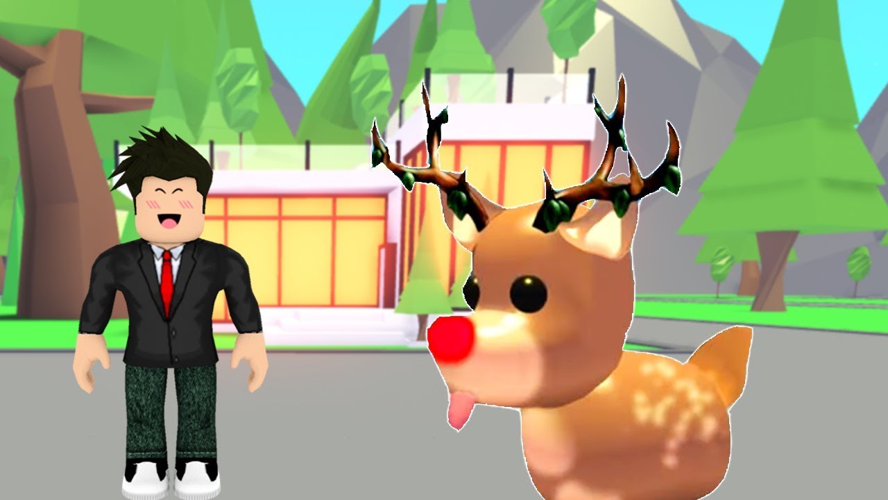 Novo Pet De Natal No Adopt Me Roblox Youtube - novo roblox